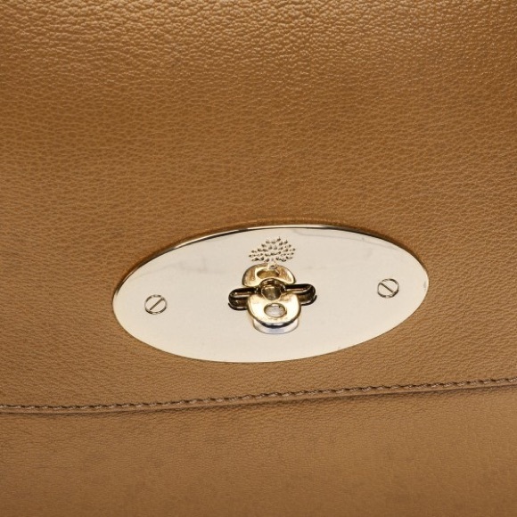 Mulberry Del Rey Deer Brown Glossy Goat Leather Satchel Limited Edition - Picture 5 of 10